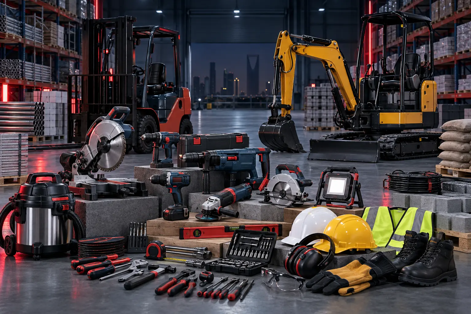 Tools, Machinery & Site Safety
