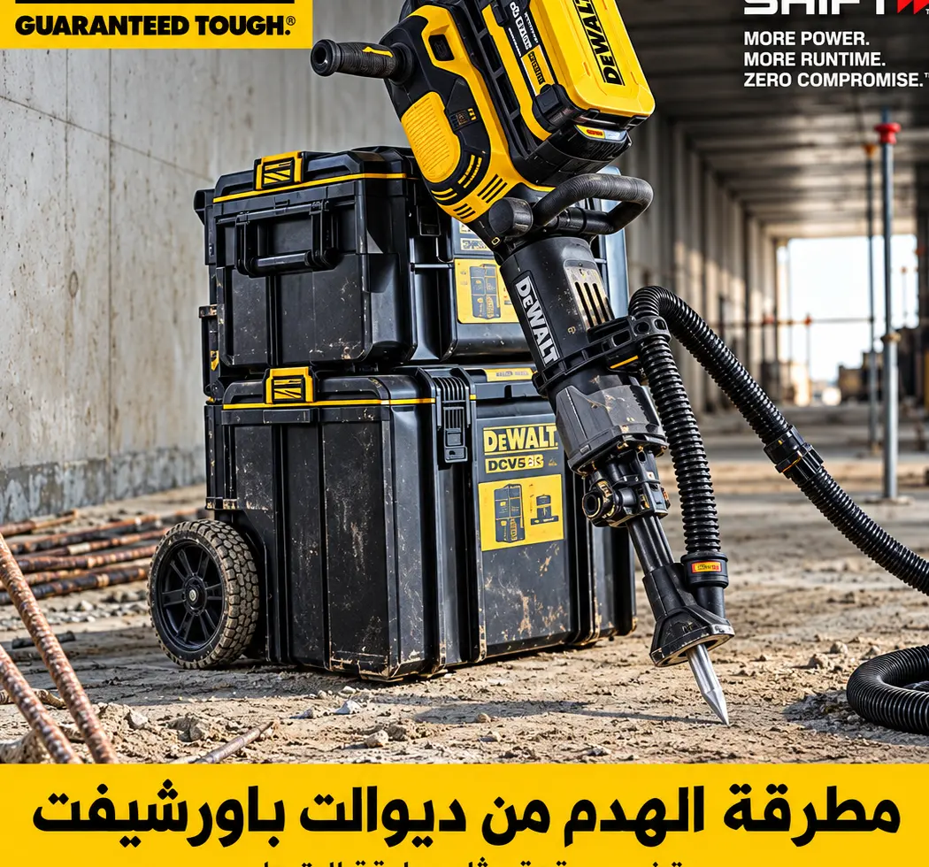 Heavy-duty power tools and accessories
